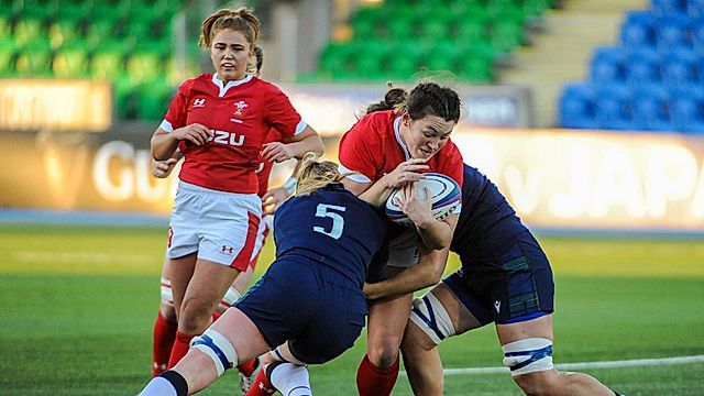 Rygbi Menwyod: Yr Alban v Cymru