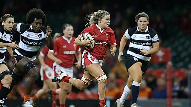 Rygbi Menywod: Cymru v Y Barba