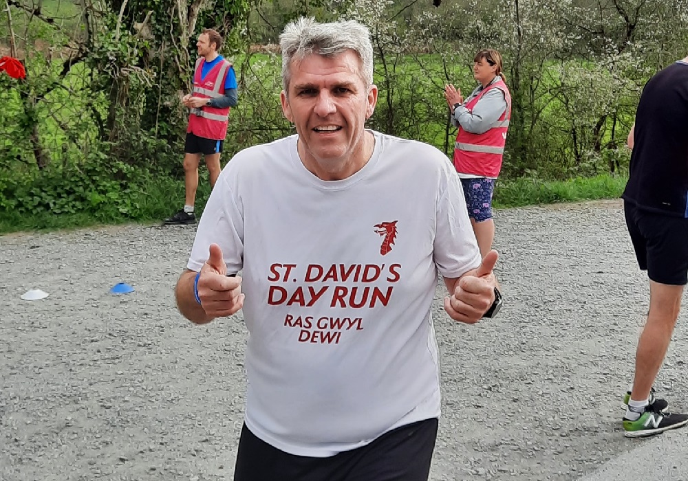 ​Keep on running! David aiming to complete every parkrun in Wales