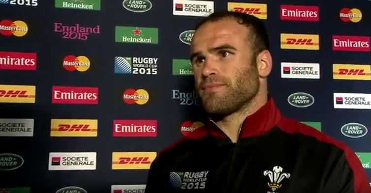 Jamie Roberts Reaction to the Wales v Fiji game