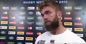 Geoff Parling response after the game against Wales!