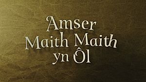 Amser Maith Maith Yn Ôl