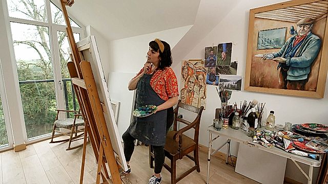 Meinir Mathias a Iolo Williams