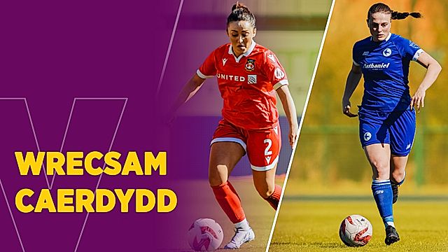 Wrecsam v Caerdydd