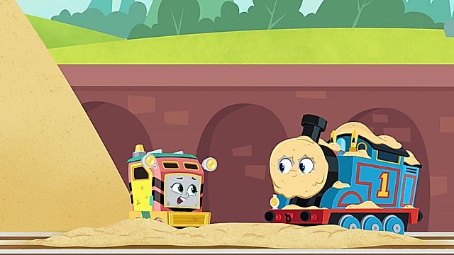 Trafferth Tomos a'r Tywod