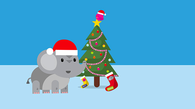 Plwmp Christmas Card