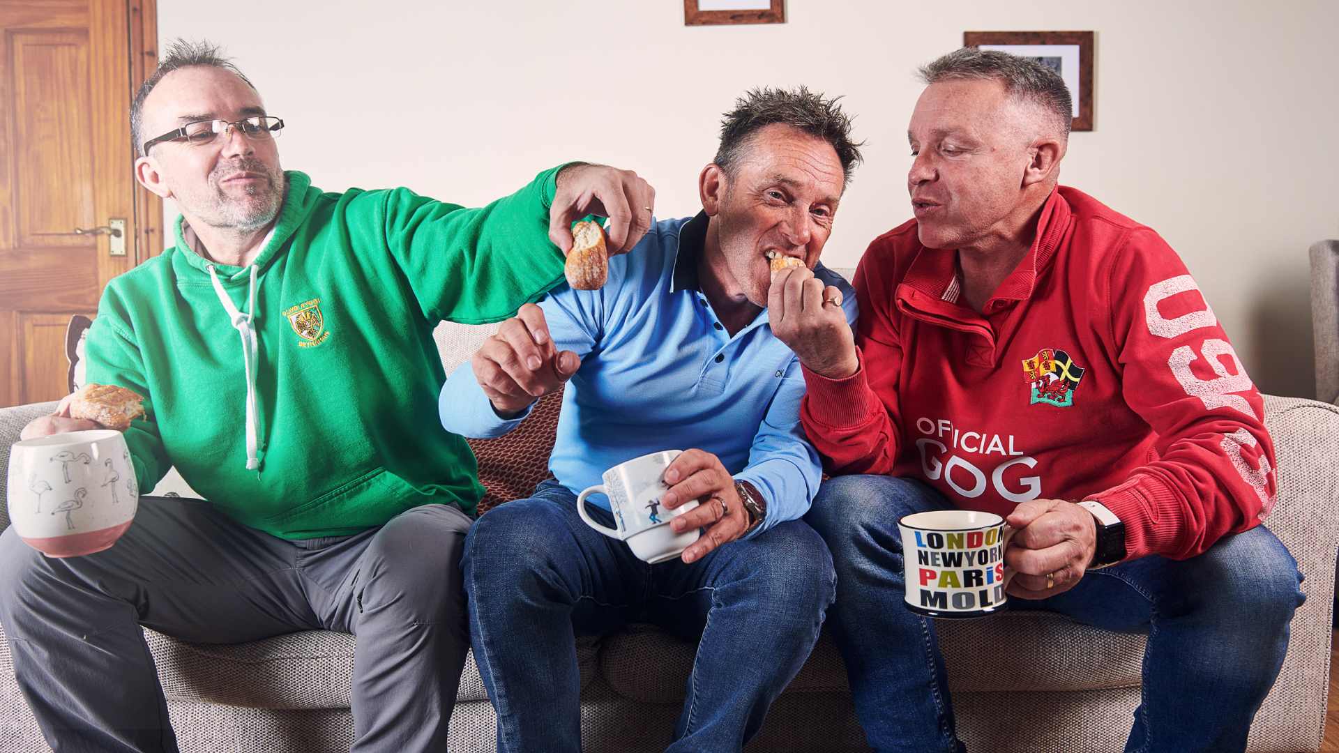 Stephen, Mike & Huw