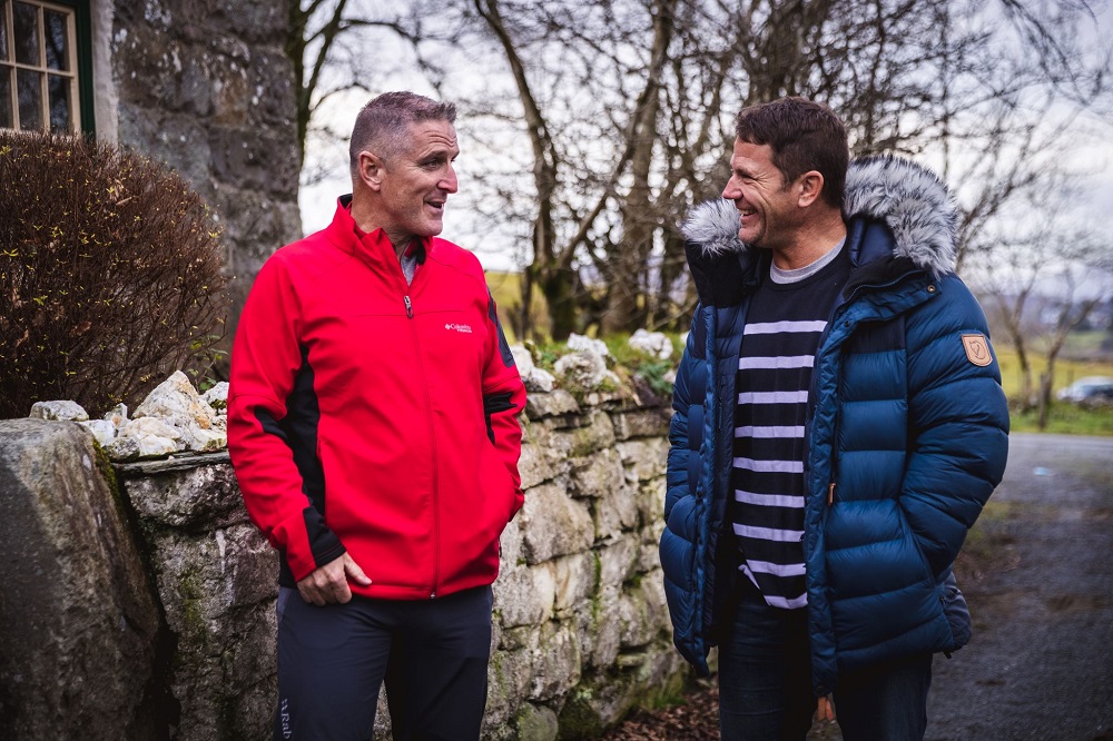 Celebrities go on a road-trip to learn Welsh