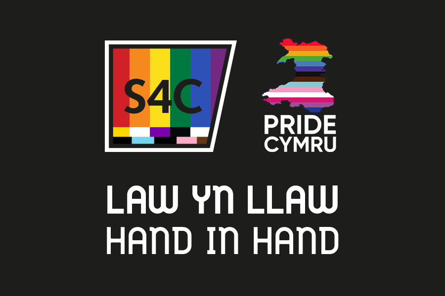 Cyhoeddi S4C fel noddwyr Parêd Pride Cymru