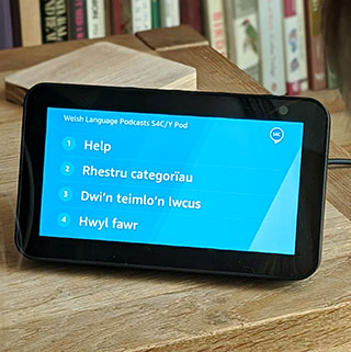 Alexa Skill Welsh Podcasts