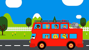 Cyfri ar y Bws (Counting on the bus)