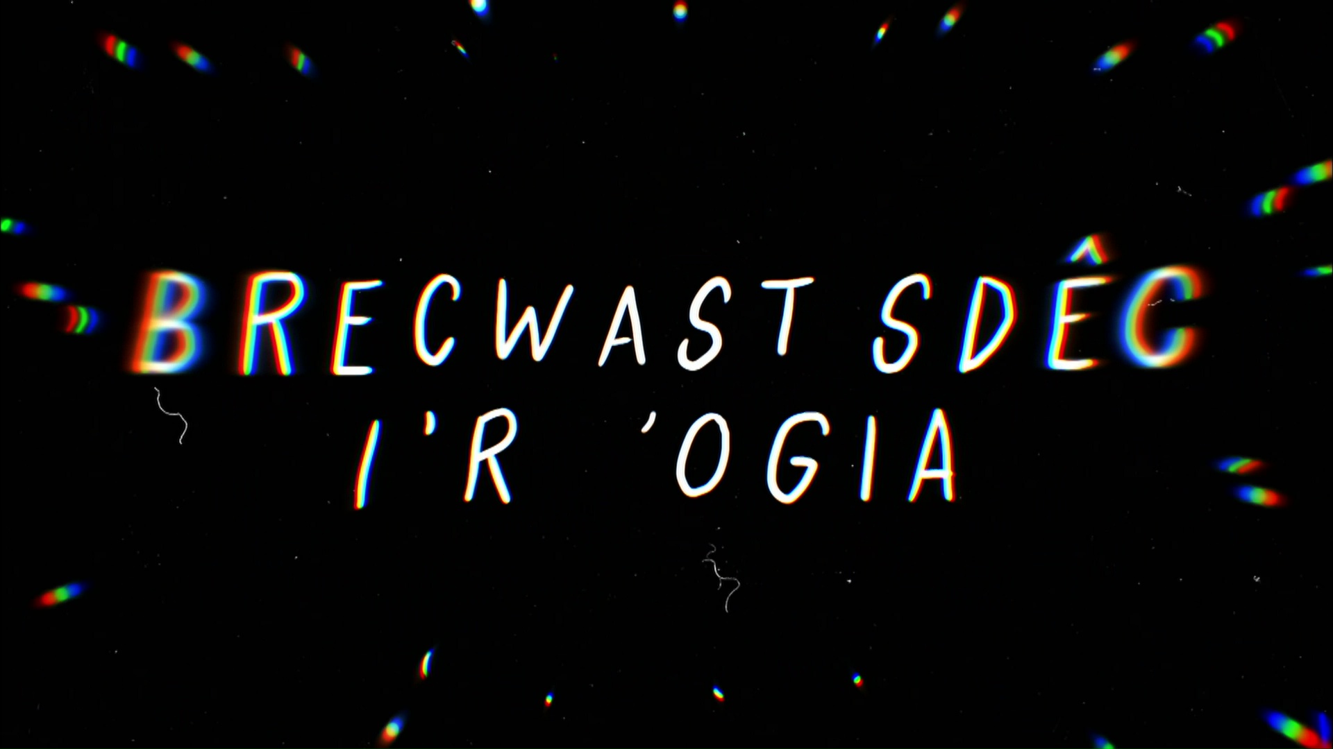 Brecwast Sdêc i'r 'Ogia!